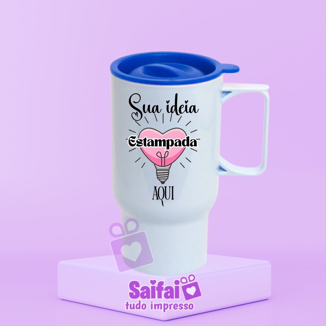 Copo Veicular Personalizado em Polímero – Estilo, Praticidade e a Sua Marca Sempre com Você! - Imagem 2