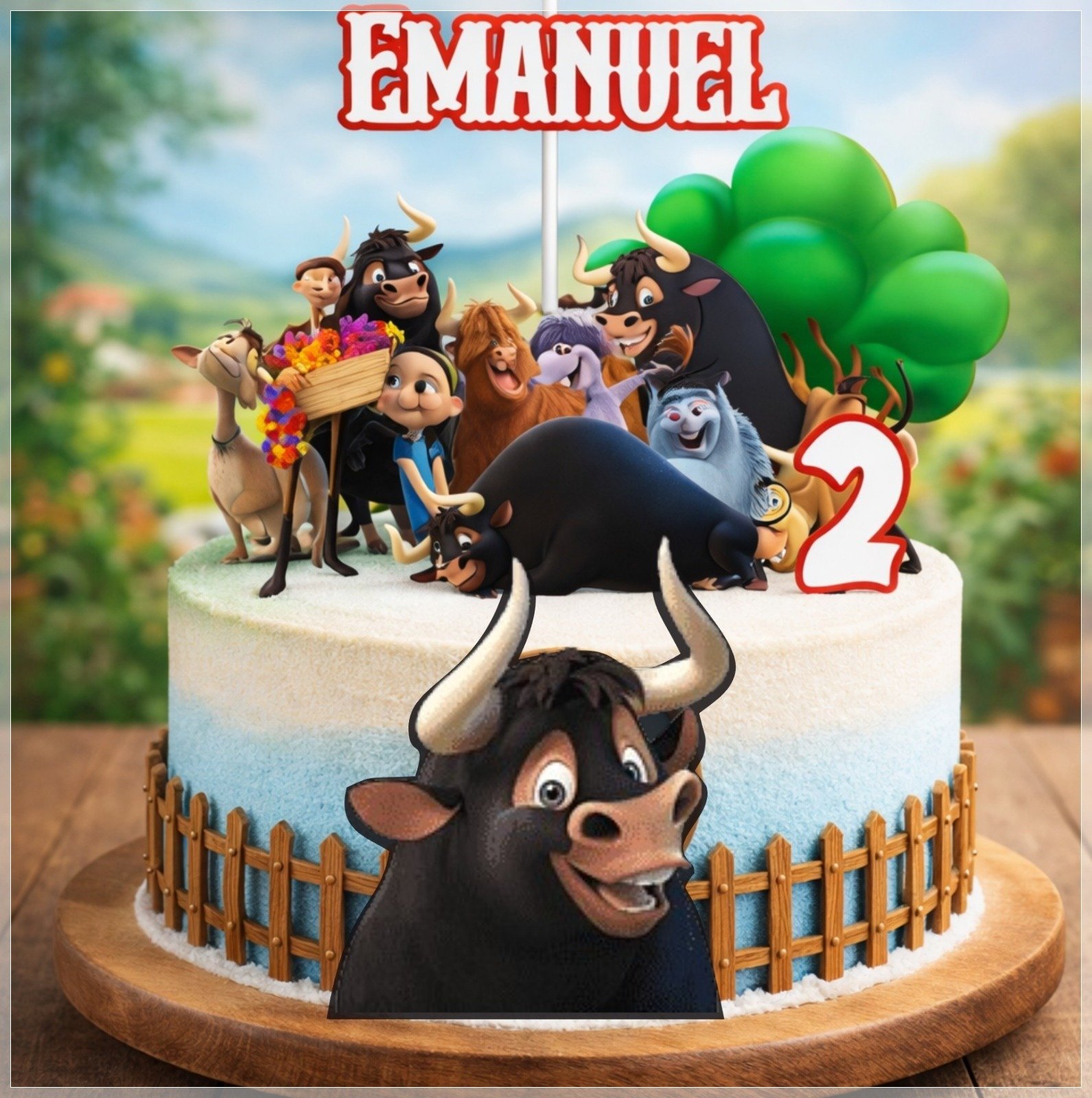 Topo de Bolo Personalizado - Imagem 11