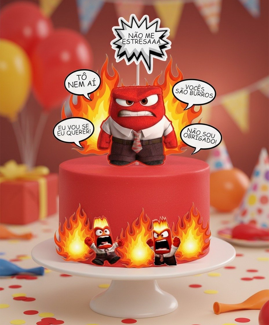 Topo de Bolo Personalizado - Imagem 2