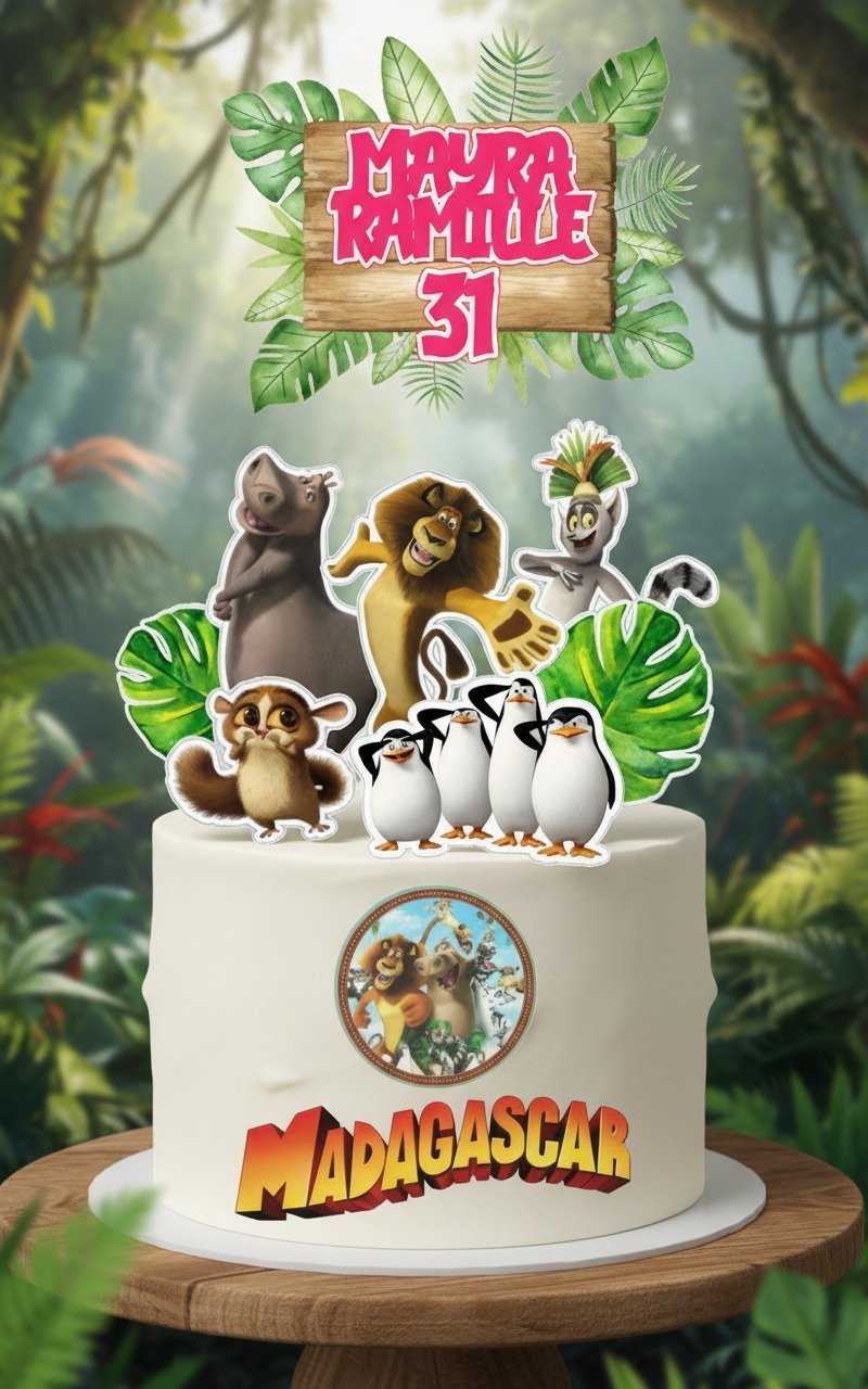 Topo de Bolo Personalizado - Imagem 9