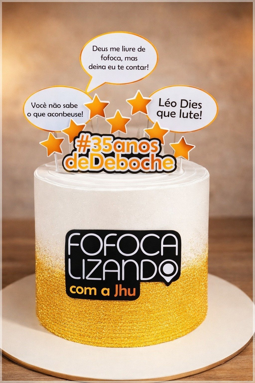 Topo de Bolo Personalizado - Imagem 4